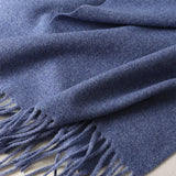 New 62 Color Winter Scarf For Women Long Warm Cashmere Scarves Hijab Solid Lady Shawl Wrap Female Pashmina Bandana Head Scarfs