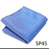 High Grade 2023 New Style Hot sale Silk Handkerchief Black Suit Accessories Solid Men Abraham Lincoln's birthday Pocket Square