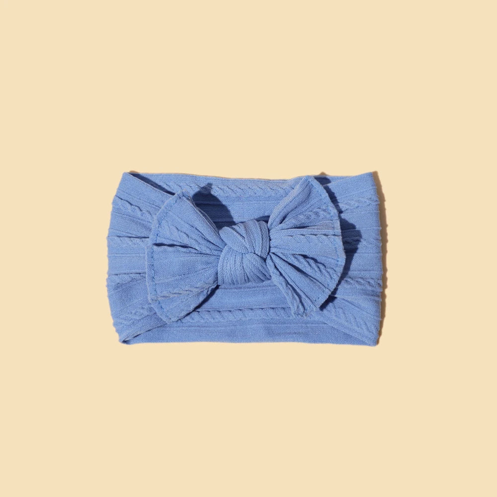 Baby Accessories For Newborn Toddler Kids Baby Girl Boy Headband Nylon Jacquard Hair bandand Solid Colour Elastic Hair Accessori