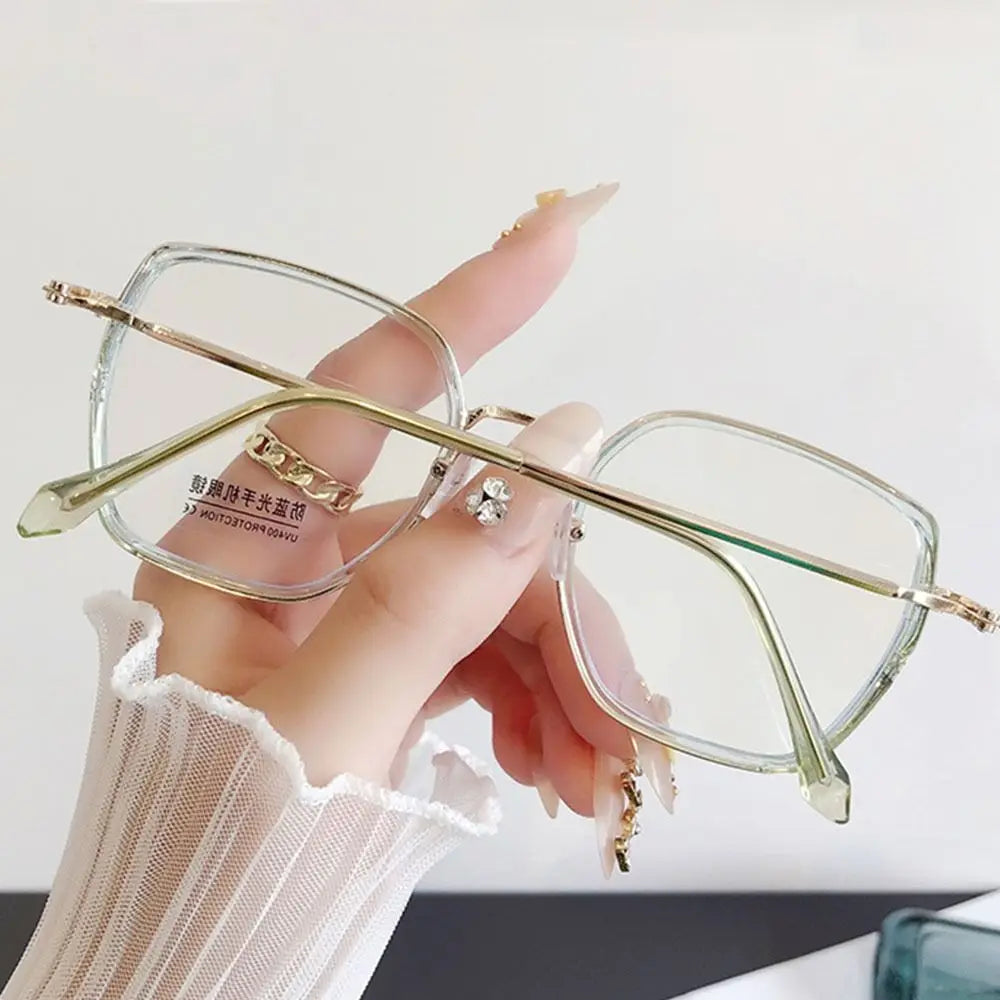 Blue Ray Blocking Anti-Blue Light Glasses Eye Protection PC Square Eyeglasses Ultralight Optical Spectacle Eyeglass Office