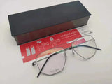 Denmark Brand Titanium Glasses Frame Men Women Double-Beam Square Eyewear Screwless Handmade Eyeglasses Frames Edwin Oclus De