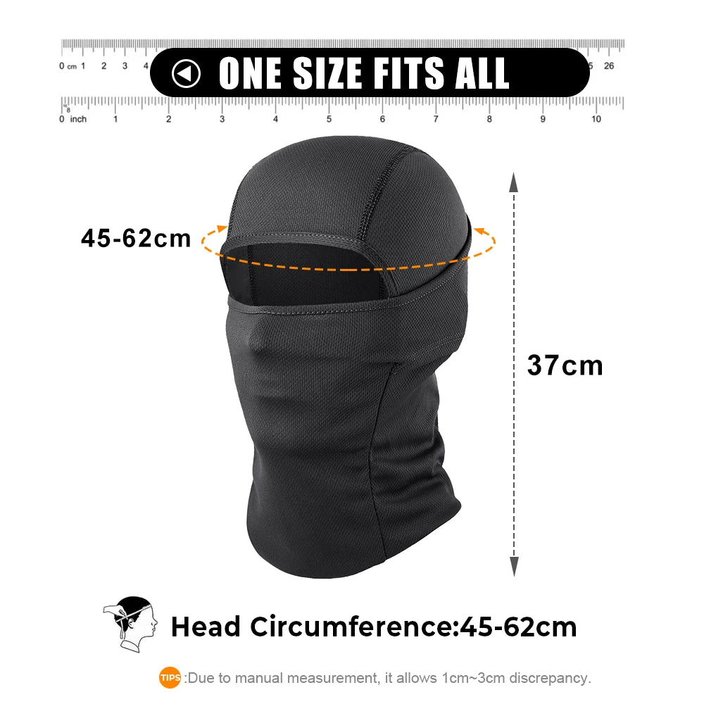 Camouflage Balaclava Cap Windproof Full Face Mask Breathable Sports Cycling Helmet Liner Outdoor Hiking Camping Beanies Hat Men