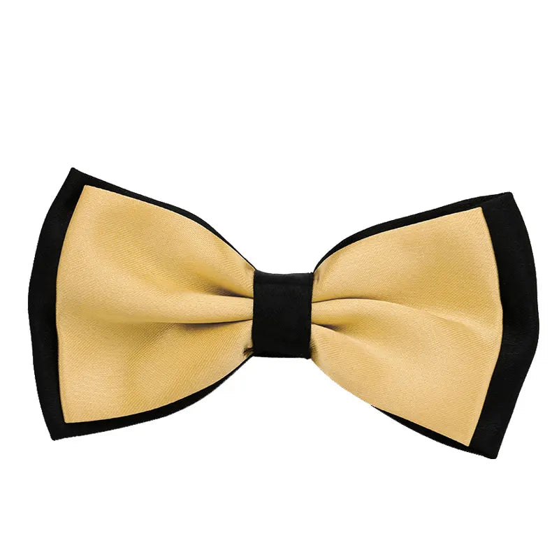 Men Bowties Classic Satin Bowtie Hot Sale Gentleman Necktie For Wedding Party Adjustable Solid Colorful Men Bow Ties Neck Cravat