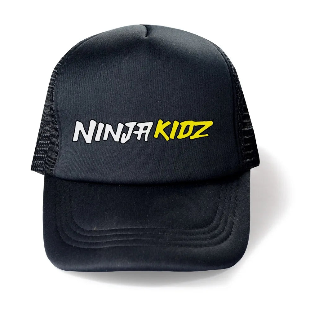 2024 New Cute NINJA KIDZ Baby Hat Kids Boy Adjustable Baseball Caps Boys Girls Hats Children Snapback Hip-Hop Sun Hat