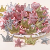 20pcs Kids Elastic Hair Bands Girls Plush Ball Rubber Band For Children Sweets Scrunchie Hair Ties Clip Baby Hair Accessories