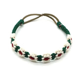 Style Elastic Hair Band Braided Rope Headwrap Turban Women Hair Scarf Macrame Hair Band Bohemian Headband Crochet Bandana