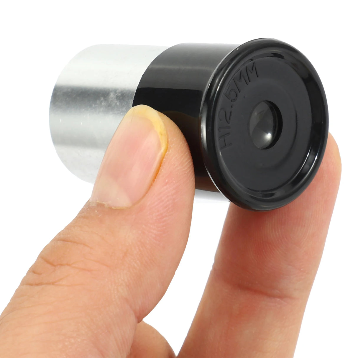 Astronomy Telescope 0.965 Inch H12.5mm Eyepiece Lens Fully Multi-Coated Optical Glass for Astronomy Telescope Accessory