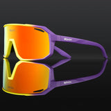 SCVCN New Riding Cycling Sunglasses Outdoor Sports Running Goggles Men's Mtb Bicycle Glasses Women Cycling Eyewear 1 Lens