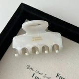 Acrylic Hair Jaw Clips Medium Hair Claw Clamps Spring Color Hair Grips Strong Hold Ponytail Holder Non Slip Hair Accessories