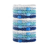 Hairbands, 10 Pack, Fashion, Solid Color, Braided Hairbands, Women, Soft Elastic, No Damage, Ponytail Hairbands