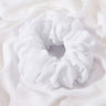 Elastics Chiffon Hair Band Solid Color Big Circle Scrunchies for Women Girl Ponytail Holder Hair Rope Hairband Hair Accessoires