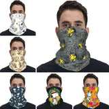 Snoopy & Woostock Manga Bandana Funny Balaclava Spring Running Travel UV Protection Bicycle Mask Breathable Face Cover Mask