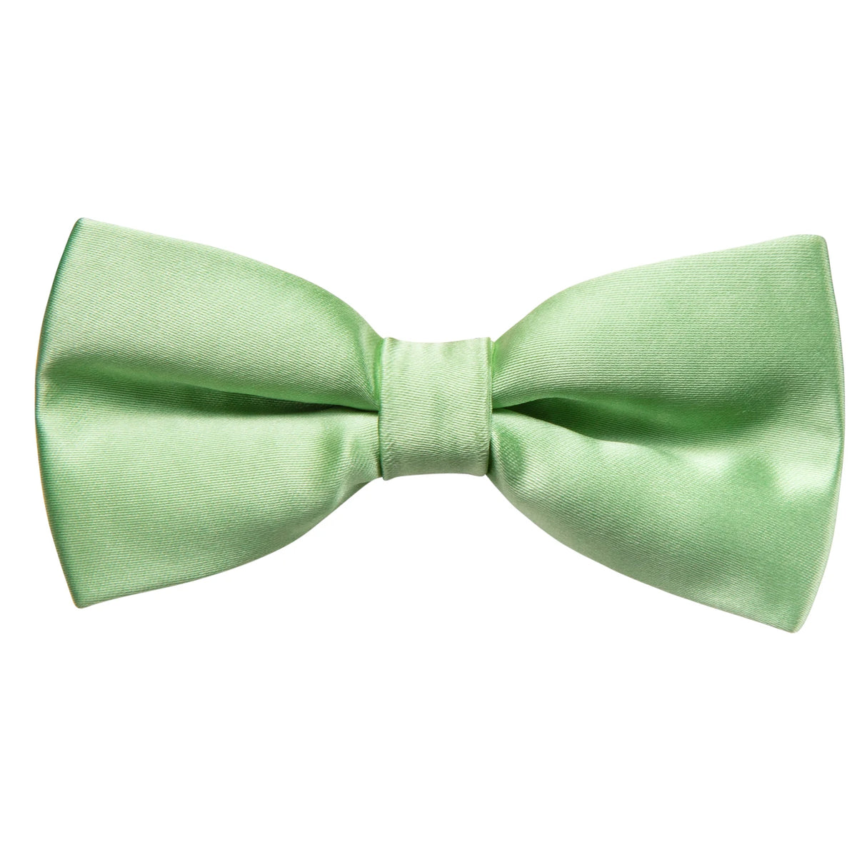 Hi-Tie Christmas Green Bow Ties for Men Silk Butterfly Tie Bow Tie Hanky Cufflinks Set Wedding Party Paisley Plaid Solid Bowtie