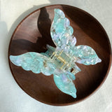1pc Super Fairy New Style Colorful Butterfly Hair Clip Mermaid Ji Grab Clip Hair Accessories Disc Hair Grab Acetate Clip