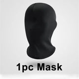 Cosplay Black No Hole Spandex Head Cover Hat Women Men Simulate CS Balaclava Cap Sun Uv Protection Bike Motorcycle Ski Mask