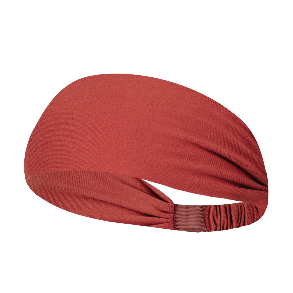 Sports Headbands for Men Women 1PC Non-Slip Moisture Wicking Workout Sweatband Fitness Running Cycling Football Yoga Hairband