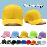 Kids casual custom baseball cap Boy girls parent-child sports hat Hip hop snapback hat with DIY logo design Gorros