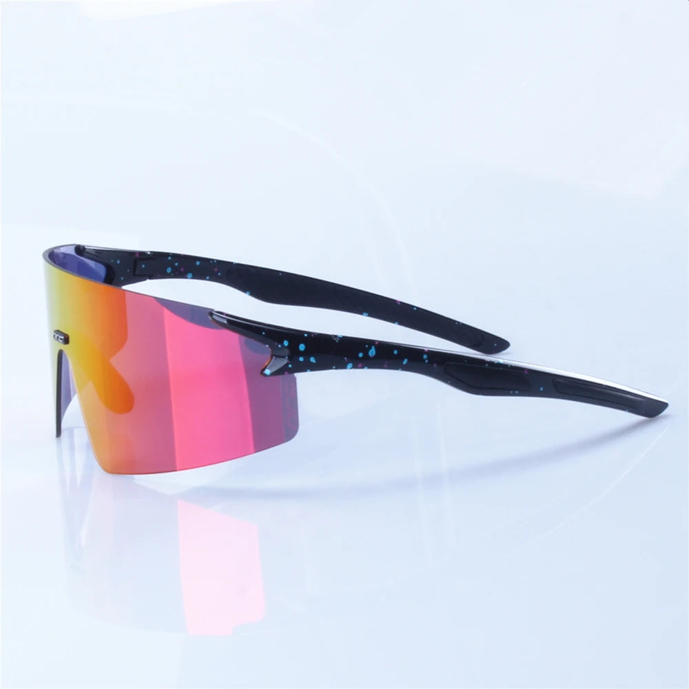 1 Lens NRC Cycling Sunglasses UV400 TR90 Sports Bicycle Glasses MTB Mountain Bike Fishing Hiking Riding Eyewear for Men Women