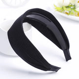 Wide brimmed headbands for women going out in Korea, fashionable and stylish facial wash headbands, hair clips, and ribbons