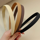 4pc European and American Black Khaki Style Hairbands Headbands for Women Men Versatile Girls Korean Daily Hair Accessories Tool
