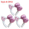Kawaii Anime Cartoon Fashion Cat Hairband Bow Plush Hair Accessories Decorate Creative Personality Fashion Birthday Gift