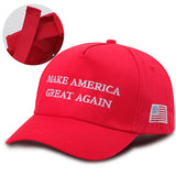 2025 Donald Trump Merchandise American Trucker Hat MAGA Slogan USA Flag KAG President 45-47 Baseball Cap