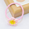 Girls Elastic Hair Ties Flower Hairbands Ponytail Holder Headbands Kids Floral Scrunchies Women Hair Accessories