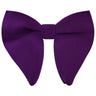 GUSLESON Fashion Pink Champagne Blue Solid Bow Tie For Men Classic Big Bowtie For Party Wedding Bowknot Adult Mens Tie