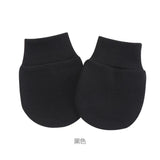 Newborn Baby Hat with Gloves Autumn Winter Warm Cotton Kids Beanies Stuff Children Accessories Infant Nightcap 0-6 Months Babies