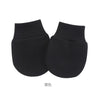 Newborn Baby Hat with Gloves Autumn Winter Warm Cotton Kids Beanies Stuff Children Accessories Infant Nightcap 0-6 Months Babies