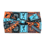 Bohemian Wide Headbands For Women Hairbands Tie Headband Retro Hair Band Elasticity Bandanas Headwear Turbans Hair Accessories