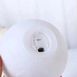 LED Night Light Moon Lamp DIY Starry Lamp Full Moon 3D Lamp Bedroom Decor Kids Birthday Gift Battery Power with Wooden Stand