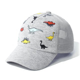 Summer Baby Boy Cap Dinosaur Mesh Kids Sun Hats for Girls Accessories Sports Travel Children Baseball Caps Adjustable 0-5Y