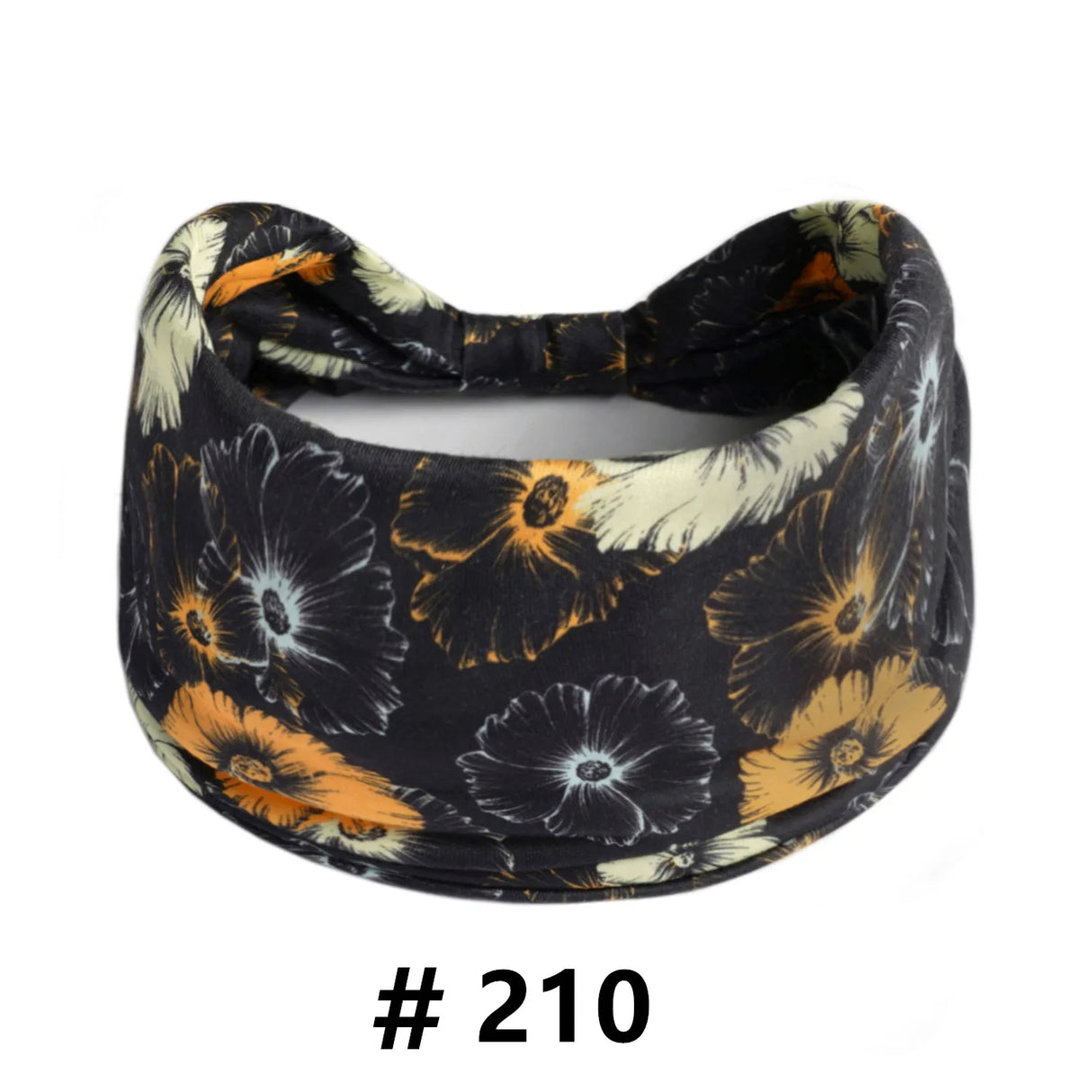 Leopard Print Headbands for Women Wide Boho Turban Head Wraps Cotton Knotted Elastic Hairbands Non Slip Workout Hair Accessories