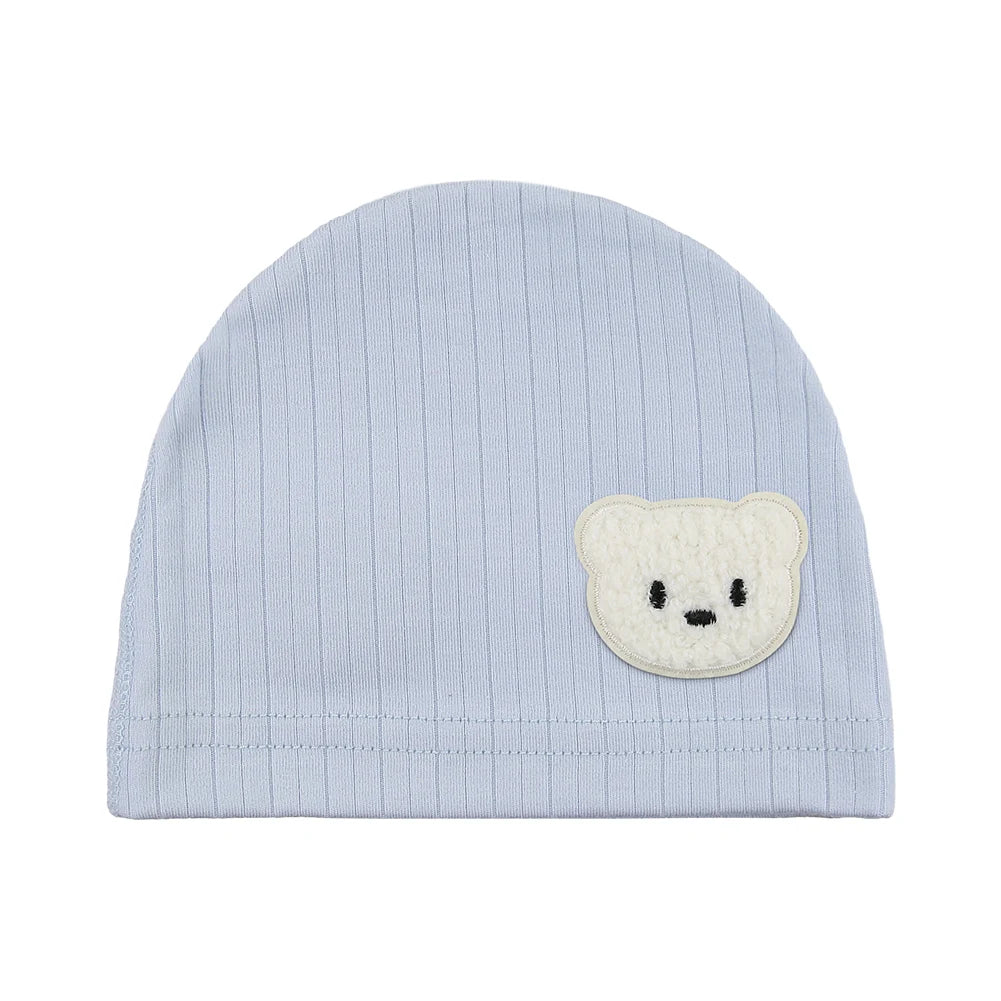 Newborn Baby Turban Hats Spring Autumn Models 0-6 Months Boys Girls 95% Cotton Fetal Hopstial Caps Infant Beanies Accessories