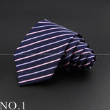 New Design Wedding Men Tie Purple Solid Striped Paisley Flower Neckties Men Business Dropshipping Groom Collar Accessories Gift