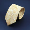 New Design Wedding Men Tie Grey Brown Green Paisley Flower Neckties Men Business Dropshipping Groom Collar Accessories Gift