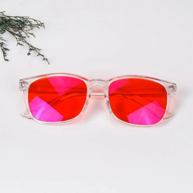 Blue and Green Wavelength Blocking Glasses Disruptive Light Blocking Glasses for Better Sleep Eliminate Eye Strain
