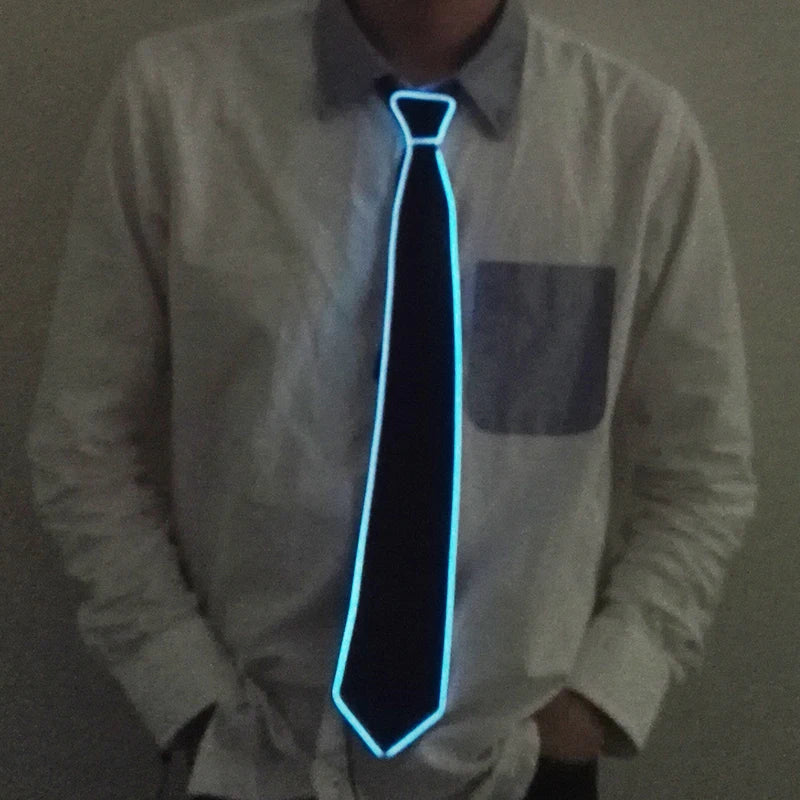 LED Acrylic Bow Tie Light up LED Men Bow Tie Luminous Bow tie Costume Men Ties DJ Dance Glow Decoration Novelty Gift LED Cravat