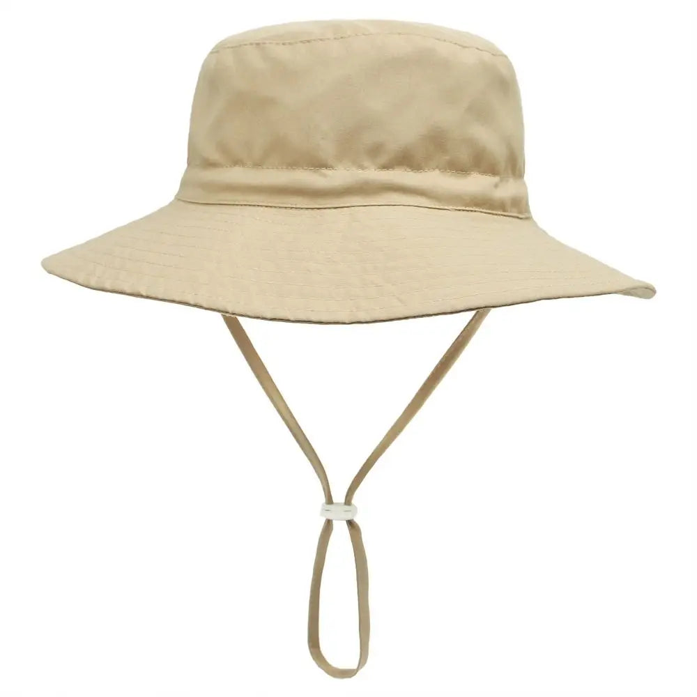 Summer Baby Sun Hat Baby Sun Hat for Girls and Boys Outdoor Neck Ear Cover Anti UV Kids Beach Caps Bucket Cap 0-8 Years