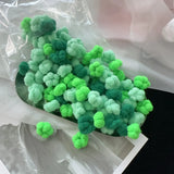 50/100Pcs Colorful Basic Nylon Ealstic Hair Ties for Girls Ponytail Hold Scrunchie Rubber Band Kid Fashion Hair Accessories