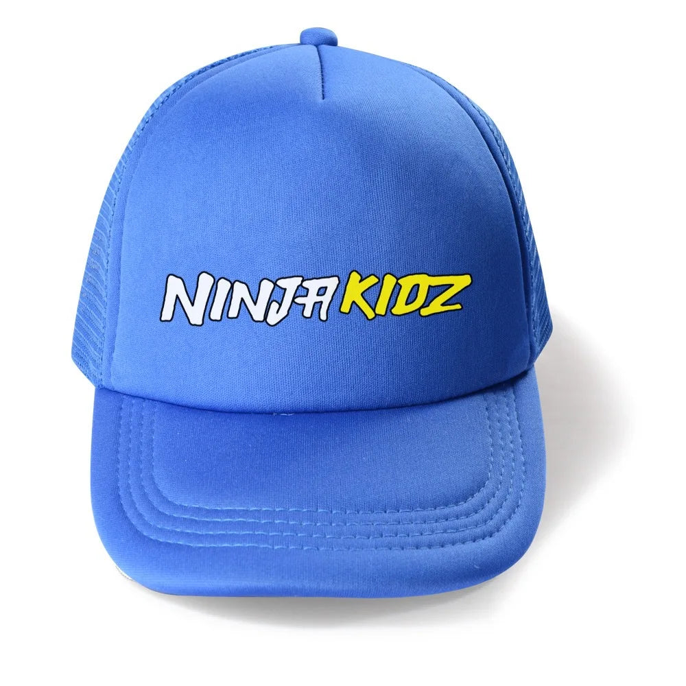 2024 New Cute NINJA KIDZ Baby Hat Kids Boy Adjustable Baseball Caps Boys Girls Hats Children Snapback Hip-Hop Sun Hat