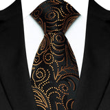 Men's Classic Paisley Tie Luxury Floral Dot 8cm Jacquard Neck Tie Necktie For Men Business Wedding Party Daily Wear Accessory