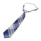 Lazy JK Ties Women Plaid Slim Cute Necktie Plaid Uniform School Student Neckties for Boy Girl Japanese Cosplay Neckwear