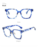 2025 New Fashion Blue Light Blocking Glasses For Man and Women's Glasses Big Square Size High Quality Retro Glasses Frame