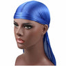 Elasticity Baotou Cap Hair Bands Simulation Silky Durag Long Tail Pirate Hat Headband Turban for Children Kid Ribbon Accessories