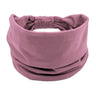 Headwrap Solid Color Knot Wide Headbands for Women Soft Cotton Sports Elastic Hair Bands Accessories Yoga Bandana Bandage