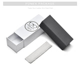FONEX Titanium Glasses Frame Men New Brand Design Square Eyewear Ultralight-Weight Japanese High Quality Eyeglasses Frames 85779
