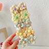 10Pcs/Set Big Bow Flower Elastic Hairbands Children Girls Sweet Hair Ties Fashion Headbands Hair Accessories Rubber Band For Kid