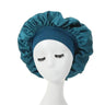 1PC Satin Sleeping Hat Night Sleep Hair Care Bonnet Nightcap Extra Satin Silky Shower Caps Sleep Cap with Premium Elastic Band